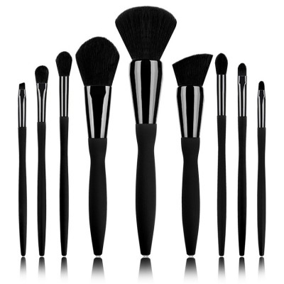 Lilywild Beauty 9pcs Makeup Brush Diamond Glitter Brush Makeup Black Makeup Brush Sets