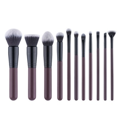 Red Wine Christmas Good Quality New Trendy Eco Beauty Makeup Brush Set Make Up Brushes